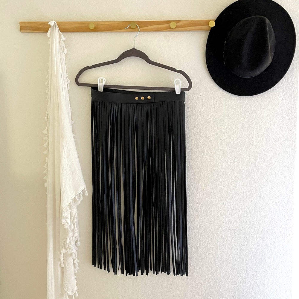 Black Festival Skirt